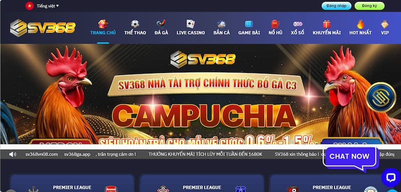 Giới thiệu về nền tảng SV368
